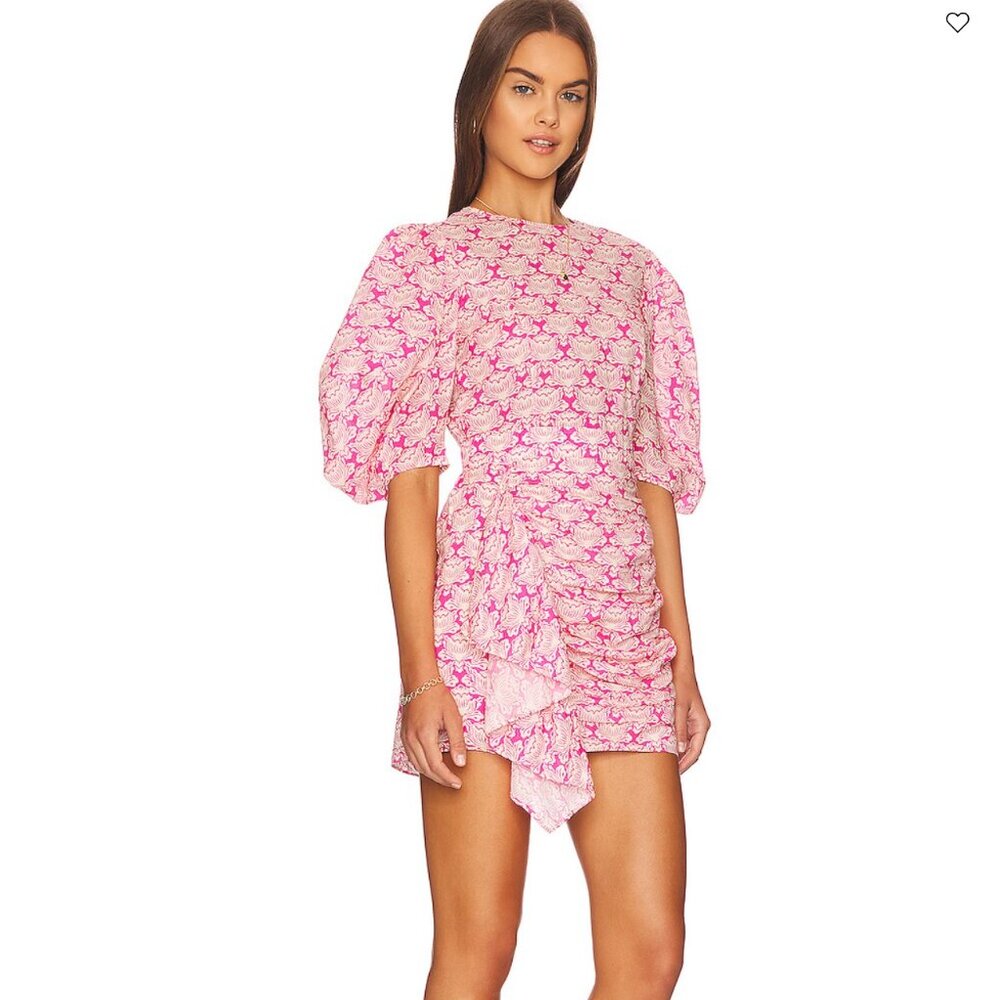Rhode Pia Dress in Lotus Pink - NWT